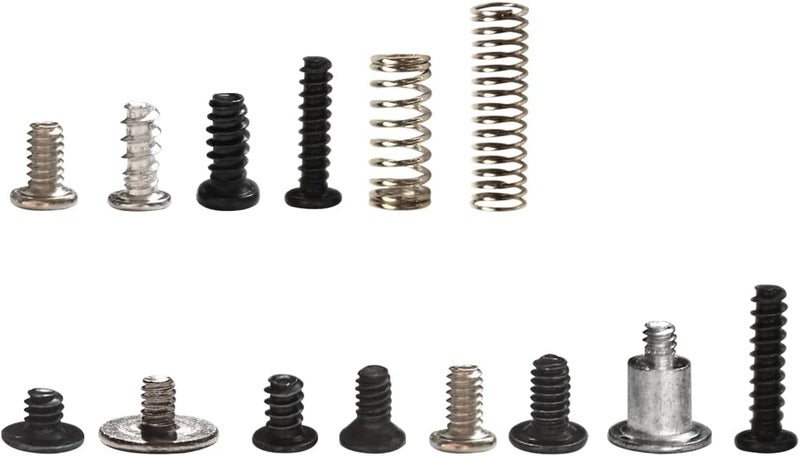 iParto Replacement Screw Set with Spring for Nintendo Switch Console & Joycon Controller Springs Screws Replacement for Nintendo Switch Slide Rail Back Shell Philip's Triwing Head Screws(83pcs) - Image 5